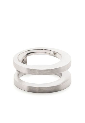 Tom Wood cut-out sterling silver ring - Argento