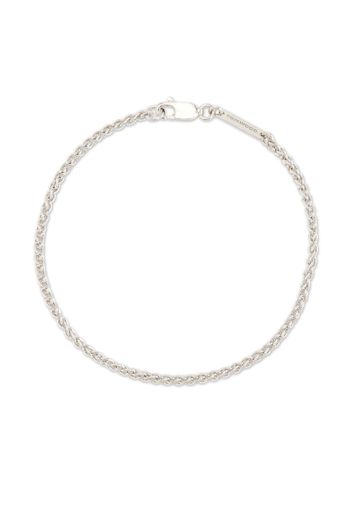 Tom Wood sterling silver Spike chain-link bracelet - Argento