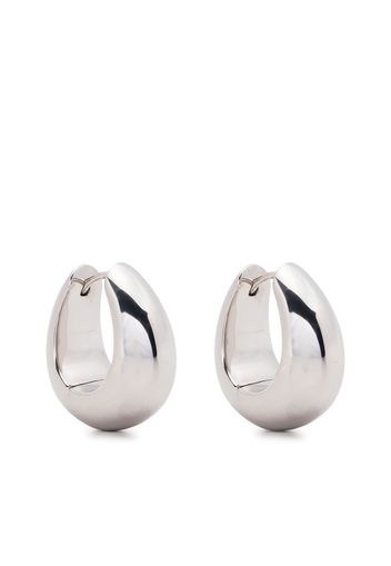 Tom Wood chunky hoop earrings - Argento