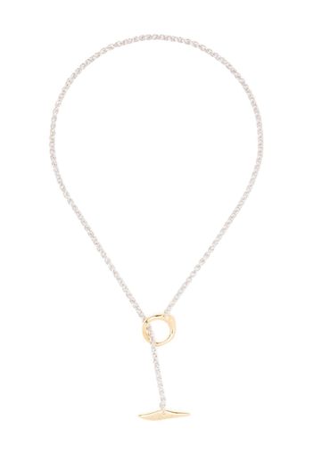 Tom Wood Robin Chain Duo two-tone necklace - Oro