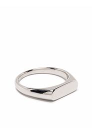 Tom Wood Knut signet ring - Argento