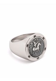 Tom Wood Anello in argento sterling Coin