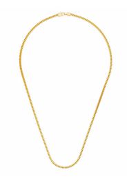 Tom Wood Curb Chain M gold-plated sterling silver necklace - Oro