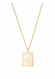 Tom Wood Tarot Lovers pendant necklace - Oro