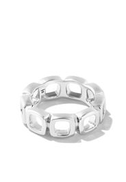 Tom Wood cut-out link eternity ring - Argento