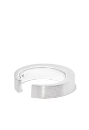 Tom Wood open-front sterling silver ring - Argento