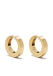 Tom Wood Arch gold-plated hoops - Oro