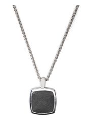 Tom Wood onyx pendant sterling silver necklace - Nero