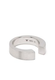 Tom Wood split recycled-silver ring - Argento