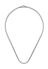 Tom Wood silver-plated snake chain necklace - Argento