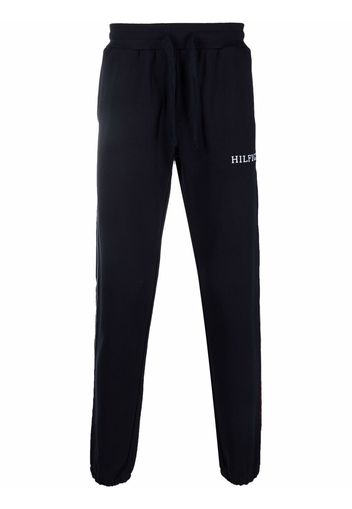 Tommy Hilfiger Pantaloni sportivi con stampa - Blu