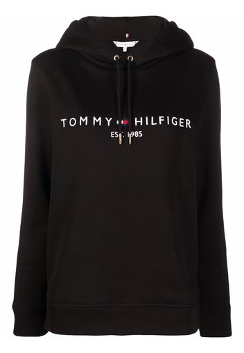 Tommy Hilfiger Felpa con stampa - Nero