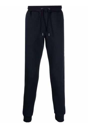 Tommy Hilfiger drawstring-waist cotton-blend track trousers - Blu