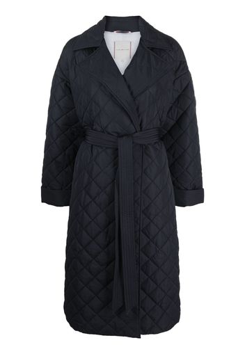 Tommy Hilfiger Sorona quilted belted coat - Blu