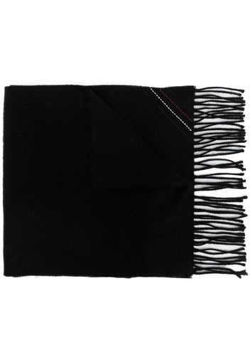 Tommy Hilfiger 1985 woven wool scarf - Nero