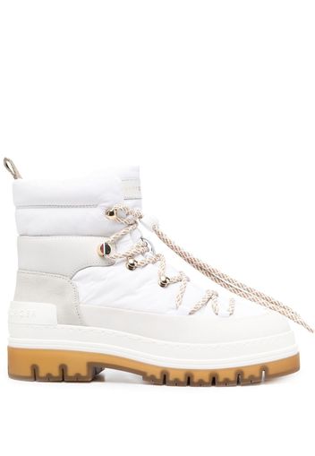 Tommy Hilfiger padded lace-up ankle boots - Bianco