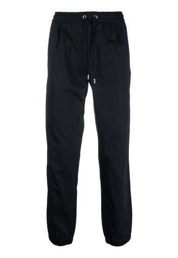 Tommy Hilfiger drawstring-waist cotton track trousers - Blu