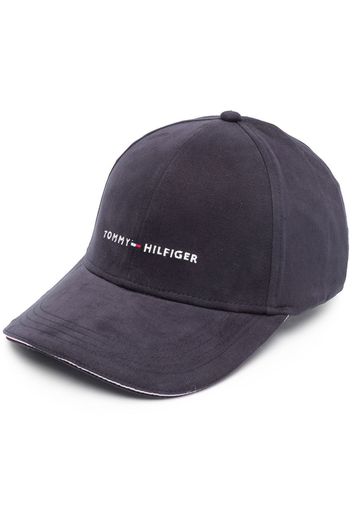 Tommy Hilfiger embroidered-logo detail baseball cap - Blu