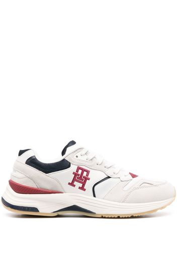 Tommy Hilfiger panelled low-top sneakers - Bianco