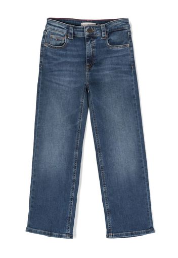 Tommy Hilfiger Junior slim-cut denim jeans - Blu