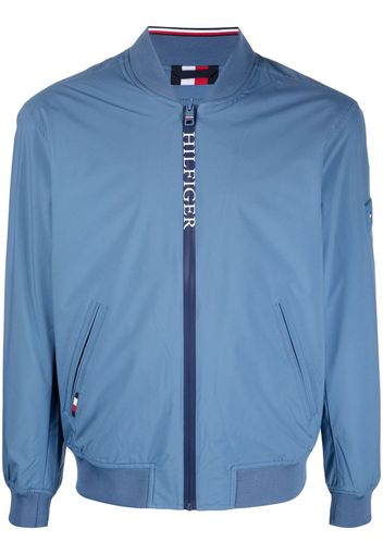 Tommy Hilfiger Bomber con stampa - Blu