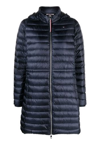 Tommy Hilfiger Feminine low down coat - Blu