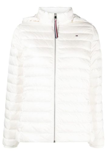Tommy Hilfiger hooded padded puffer jacket - Bianco