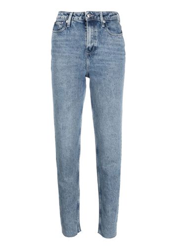 Tommy Hilfiger Gramercy high-rise tapered jeans - Blu