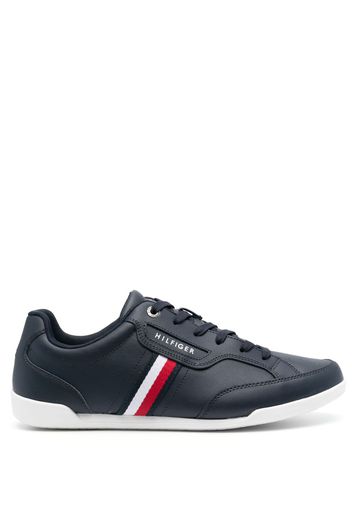 Tommy Hilfiger logo-print low-top sneakers - Blu