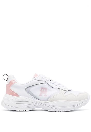 Tommy Hilfiger logo-embellished low-top sneakers - Bianco