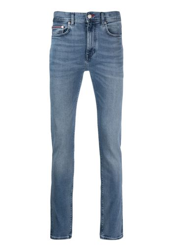 Tommy Hilfiger straight slim fit jeans - Blu