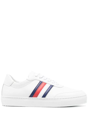 Tommy Hilfiger logo-print low-top sneakers - Bianco