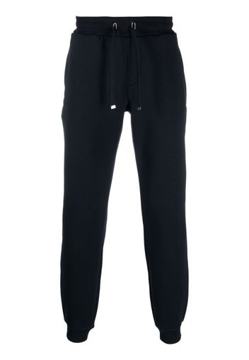 Tommy Hilfiger logo-embroidered track trousers - Blu