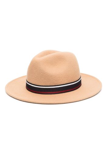 Tommy Hilfiger Signature Tape Monogram wool fedora hat - Toni neutri