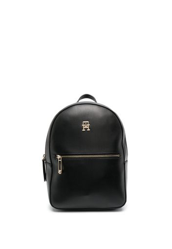 Tommy Hilfiger logo-plaque backpack - Nero