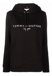 Tommy Hilfiger Felpa con stampa - Nero