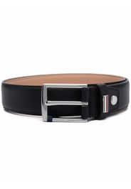 Tommy Hilfiger logo-plaque detail belt - Nero