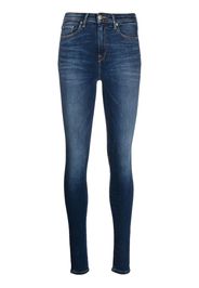 Tommy Hilfiger stonewash skinny jeans - Blu