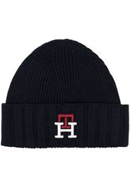 Tommy Hilfiger Prep beanie hat - Blu