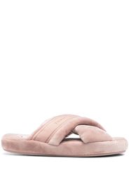 Tommy Hilfiger Slippers con design a incrocio - Rosa