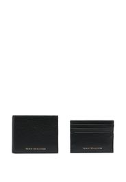 Tommy Hilfiger logo-print wallet and cardholder set - Nero