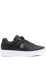 Tommy Hilfiger low-top leather sneakers - Nero