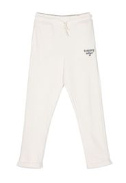 Tommy Hilfiger Junior Pantaloni sportivi con ricamo - Bianco