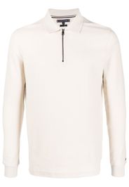 Tommy Hilfiger long-sleeve polo shirt - Toni neutri