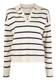 Tommy Hilfiger V-neck striped jumper - Toni neutri