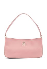 Tommy Hilfiger logo-plaque shoulder bag - Rosa