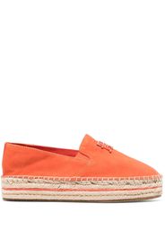 Tommy Hilfiger Espadrilles con placca logo - Arancione