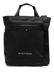 Tommy Hilfiger Borsa tote Skyline con stampa - Nero