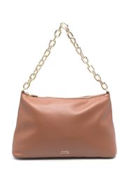 Tommy Hilfiger chain-link shoulder bag - Marrone