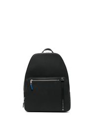 Tommy Hilfiger logo-strap leather backpacks - Nero